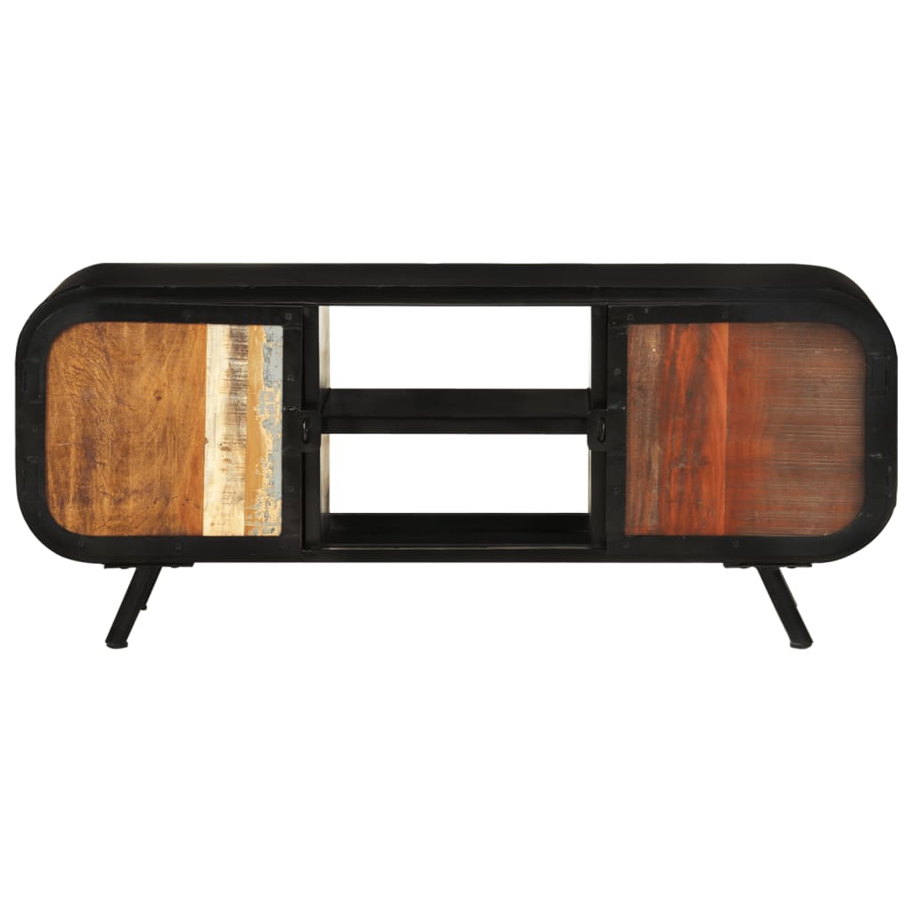 328413 vidaXL TV Cabinet 110x30x45 cm Solid Reclaimed Wood