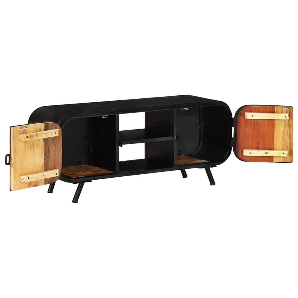 328413 vidaXL TV Cabinet 110x30x45 cm Solid Reclaimed Wood