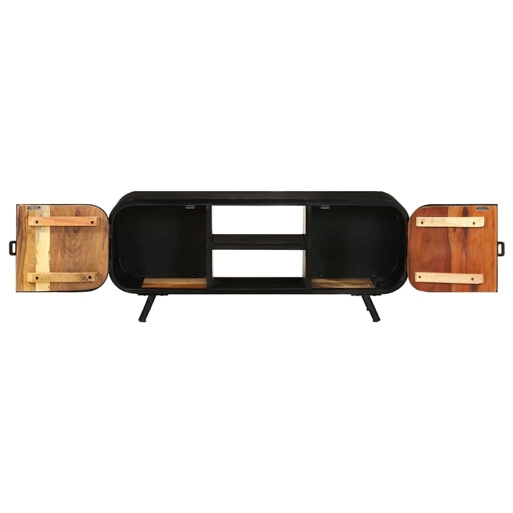 328413 vidaXL TV Cabinet 110x30x45 cm Solid Reclaimed Wood