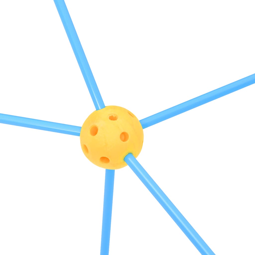 vidaXL 72 Piece Construction Fort Building Kit for Kids