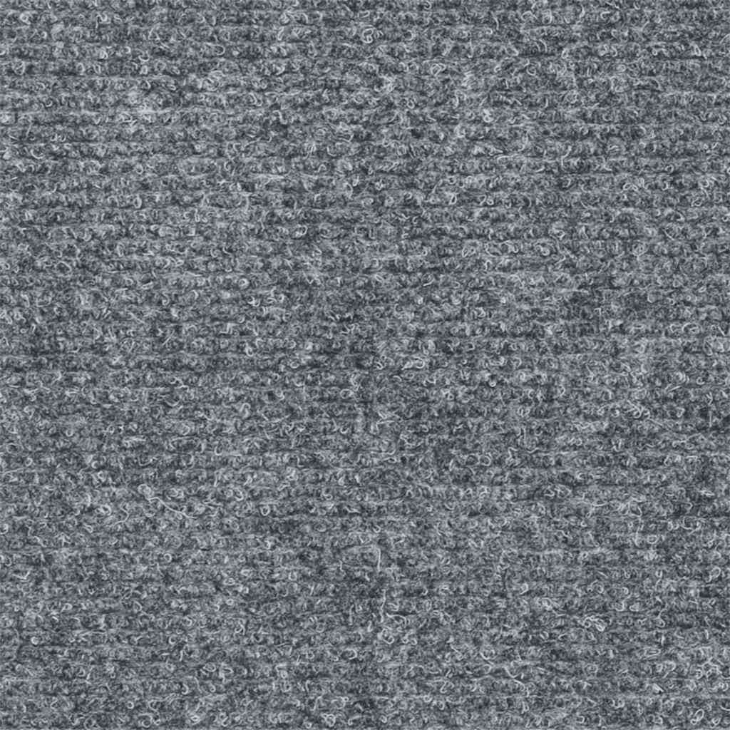 Stair Mats Self-adhesive 15 pcs 60x25 cm Light Grey Rectangular