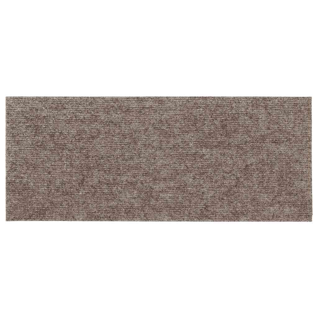 Stair Mats Self-adhesive 15 pcs 60x25 cm Beige Rectangular