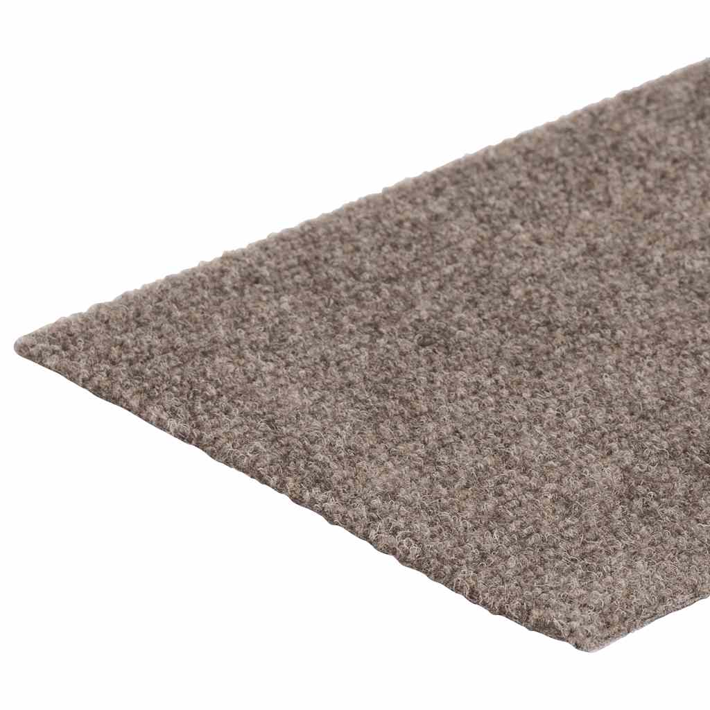 Stair Mats Self-adhesive 15 pcs 76x20 cm Beige Rectangular