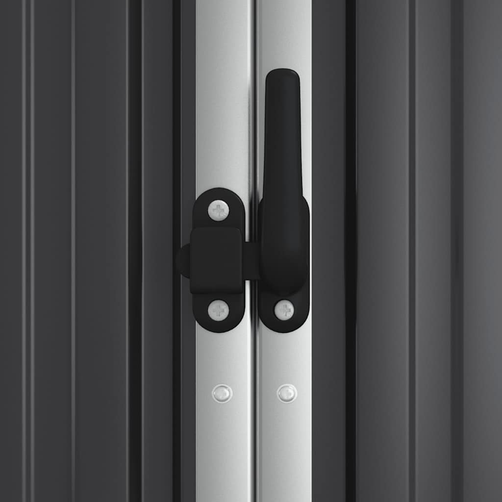 Tool Shed | Anthracite | Galvanised steel, metal | Large |  Durable