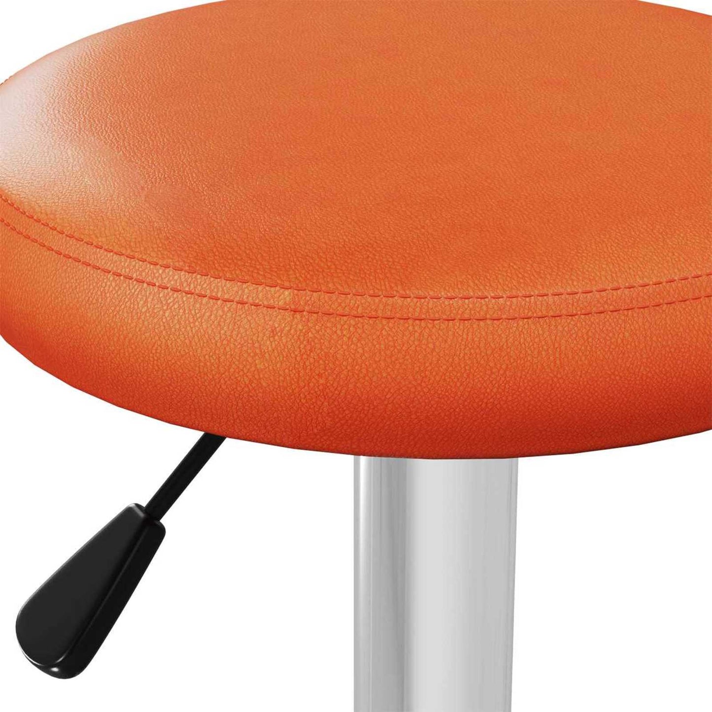 Bar Stool 2 pcs 31 x 31 x 87 cm Faux Leather Swivel