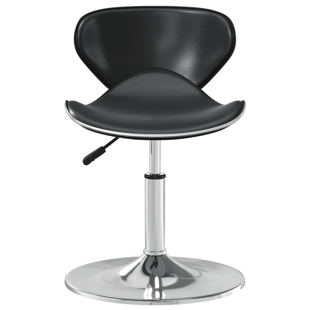 vidaXL Bar Stool Black Faux Leather