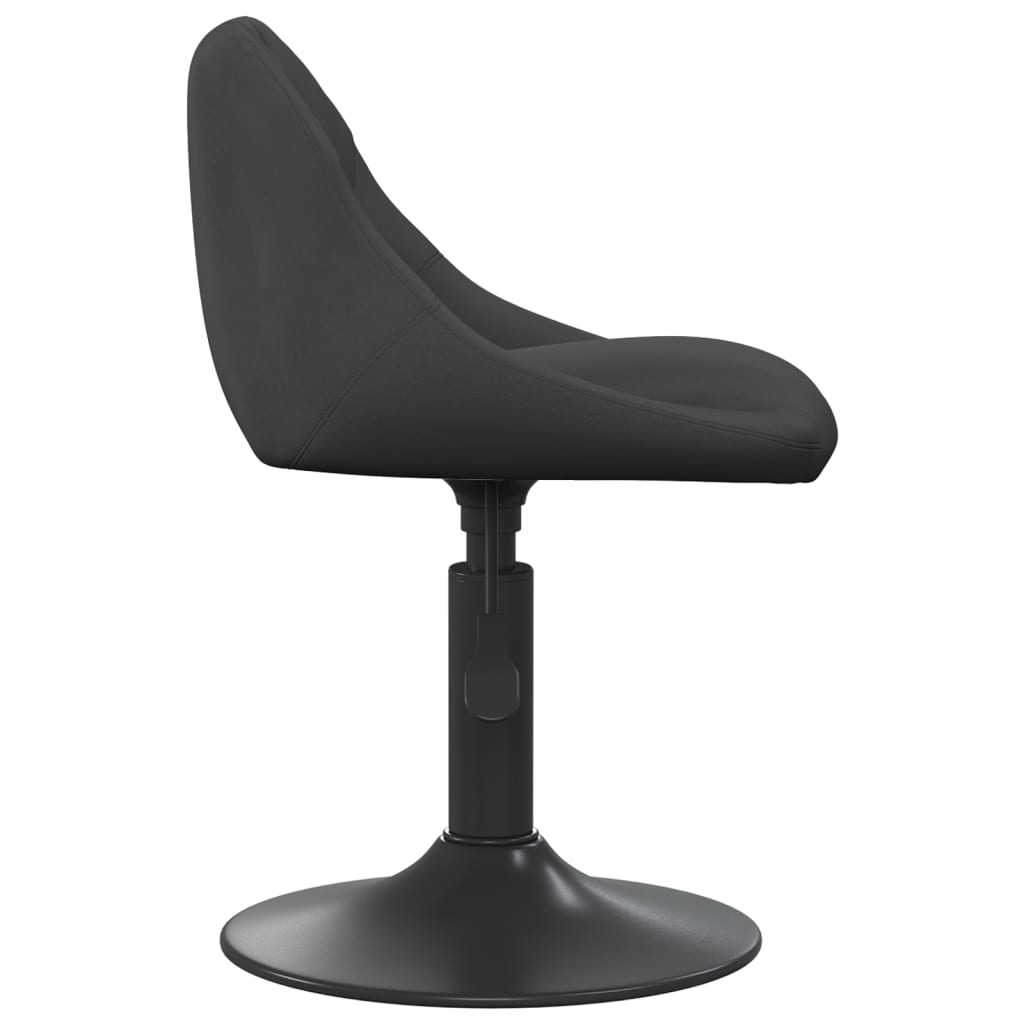 vidaXL Bar Stool Black Velvet