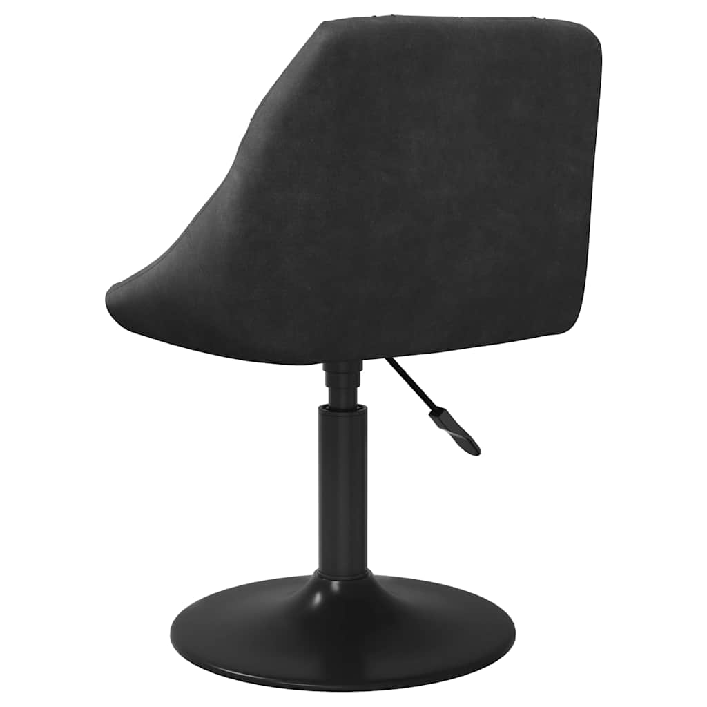 vidaXL Bar Stool Black Velvet