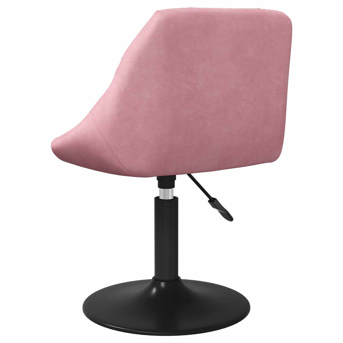 Swivel Dining Chairs 2 pcs Pink Velvet