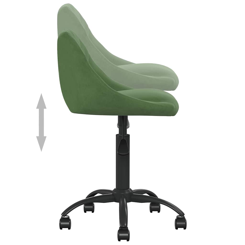 Dining Chair Dark Green Velvet