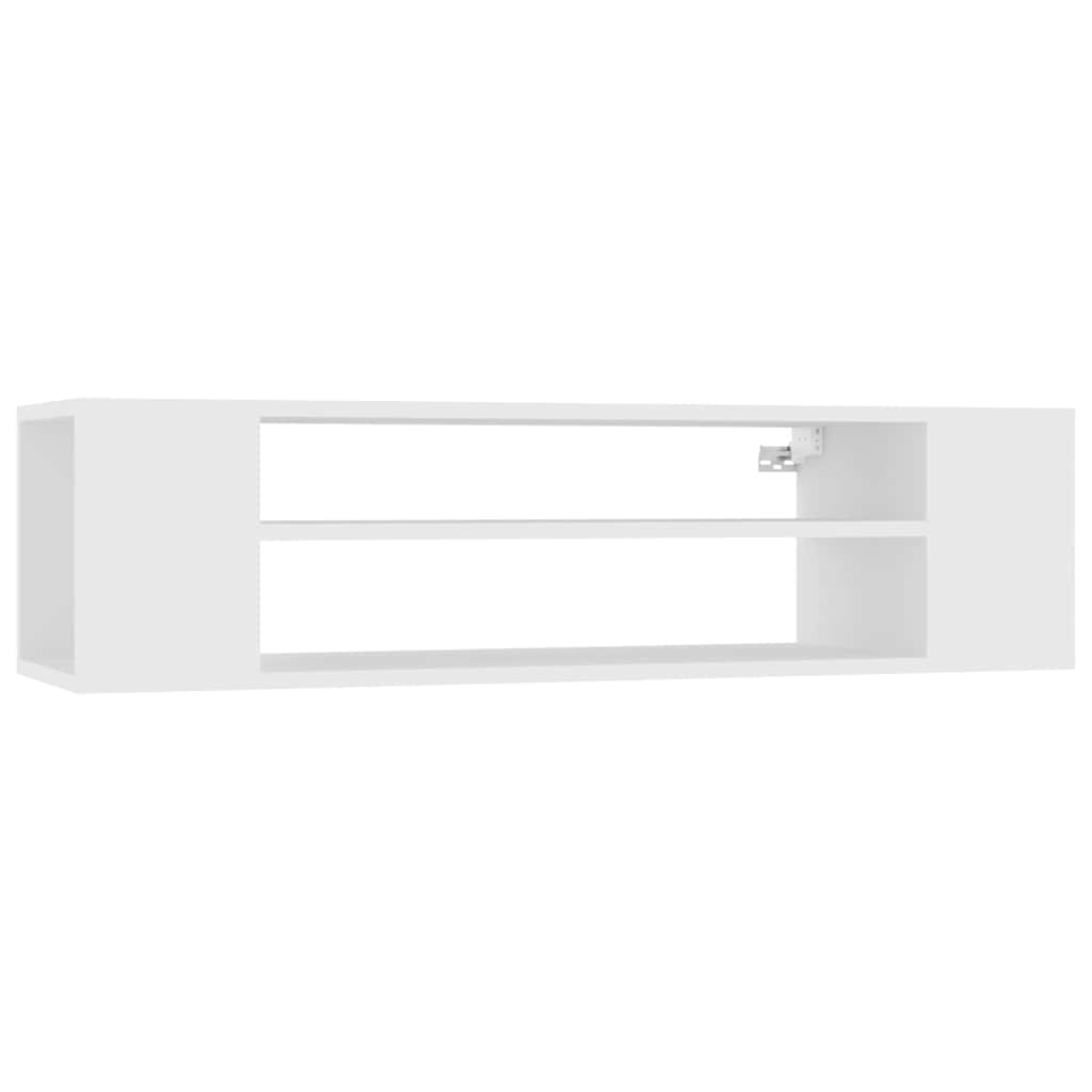 806229 vidaXL Hanging TV Cabinet White 100x30x26,5 cm Engineered Wood