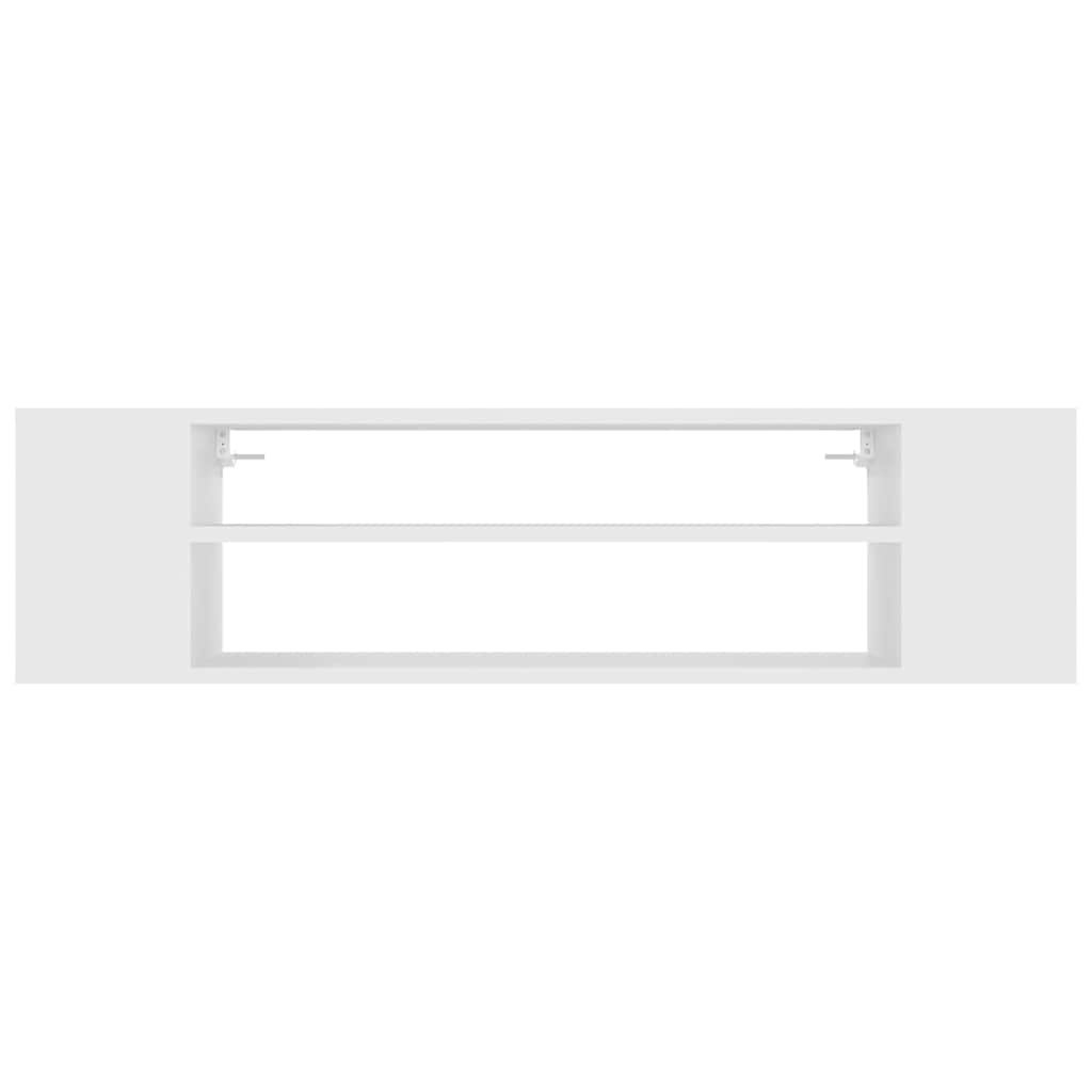806229 vidaXL Hanging TV Cabinet White 100x30x26,5 cm Engineered Wood