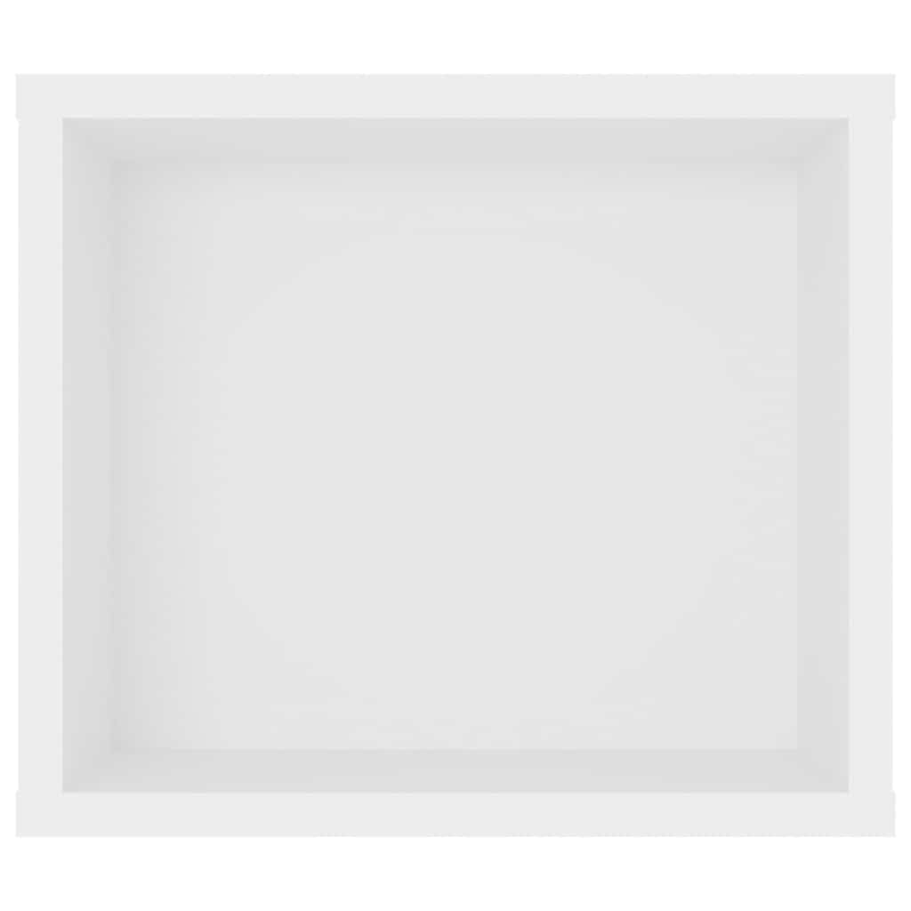 806229 vidaXL Hanging TV Cabinet White 100x30x26,5 cm Engineered Wood