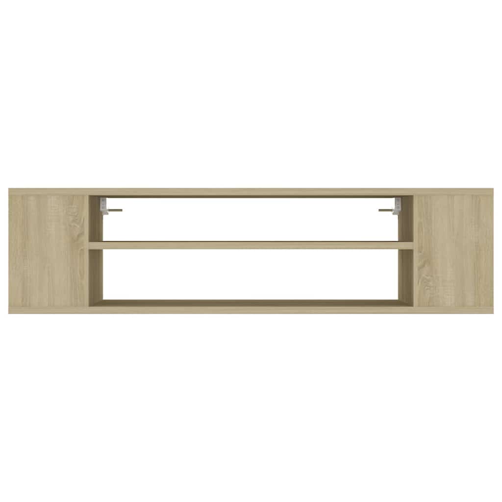 806232 vidaXL Hanging TV Cabinet Sonoma Oak 100x30x26,5 cm Engineered Wood