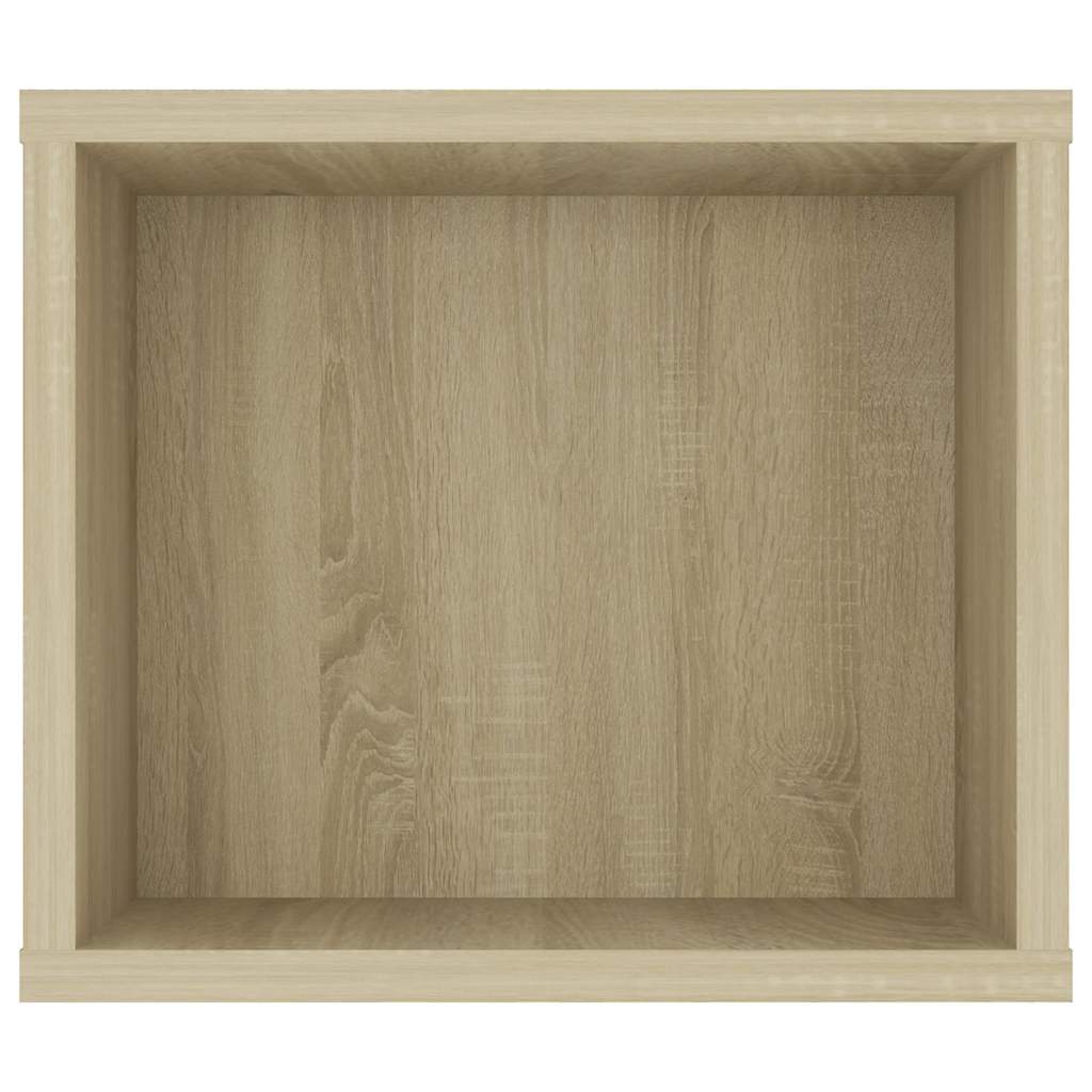 806232 vidaXL Hanging TV Cabinet Sonoma Oak 100x30x26,5 cm Engineered Wood