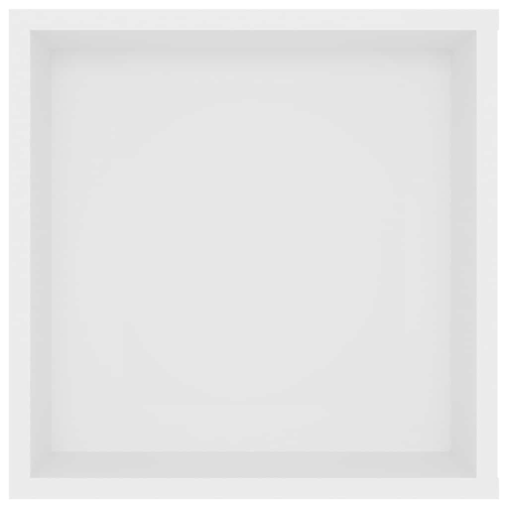 806238 vidaXL Wall-Mounted TV Cabinet White 102x35x35 cm Engineered Wood