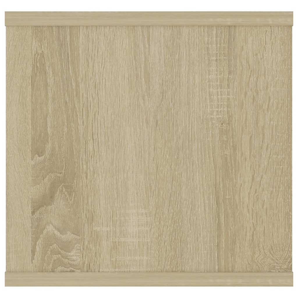 806259 vidaXL Wall Shelf Sonoma Oak 102x30x29 cm Engineered Wood