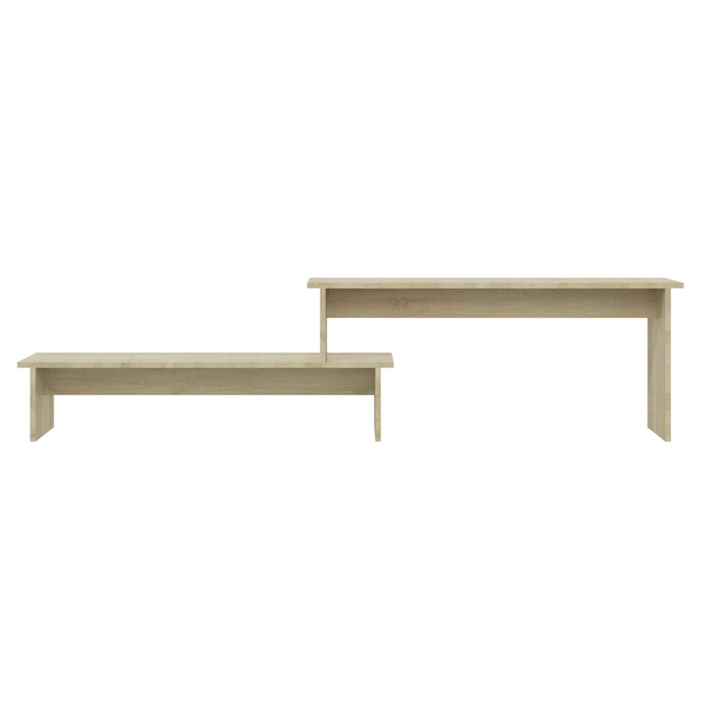 806268 vidaXL TV Cabinet Sonoma Oak 180x30x43 cm Engineered Wood