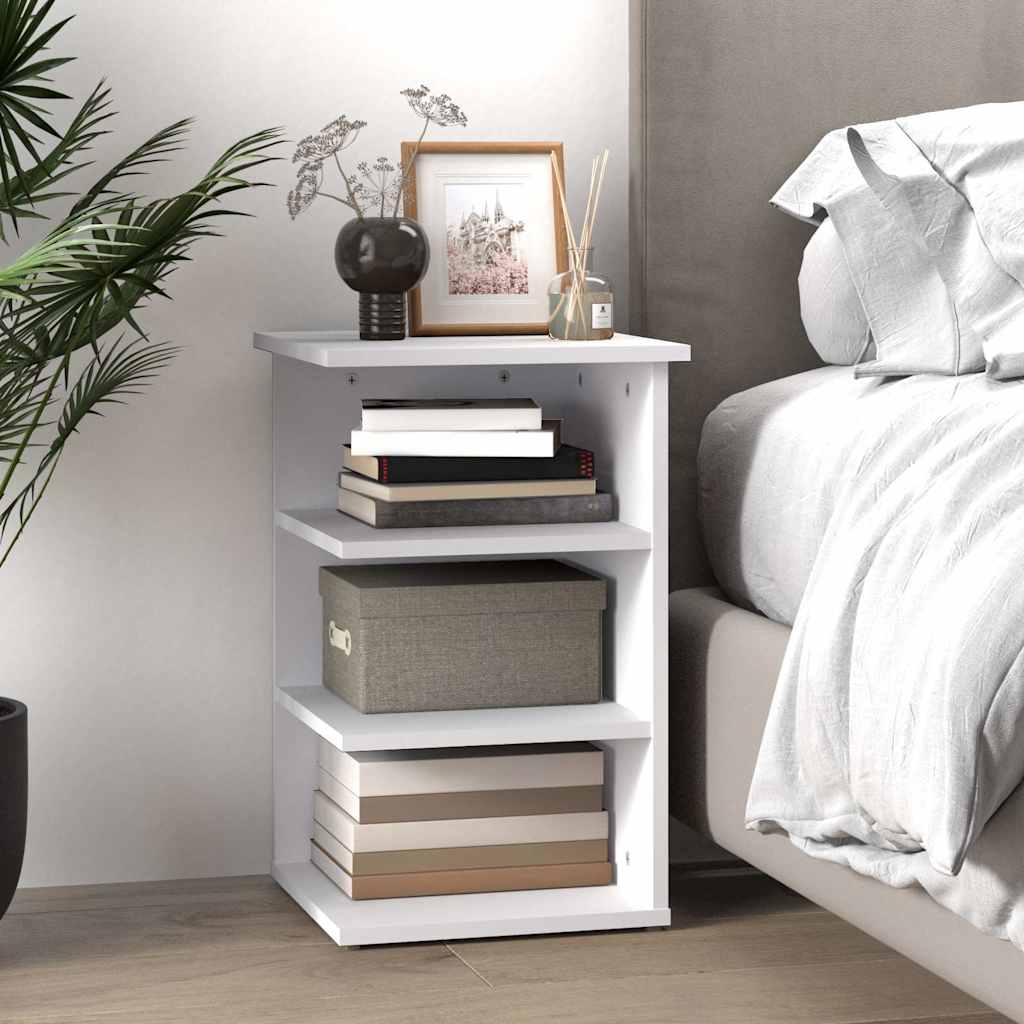 806274 vidaXL Side Cabinet White 35x35x55 cm Engineered Wood