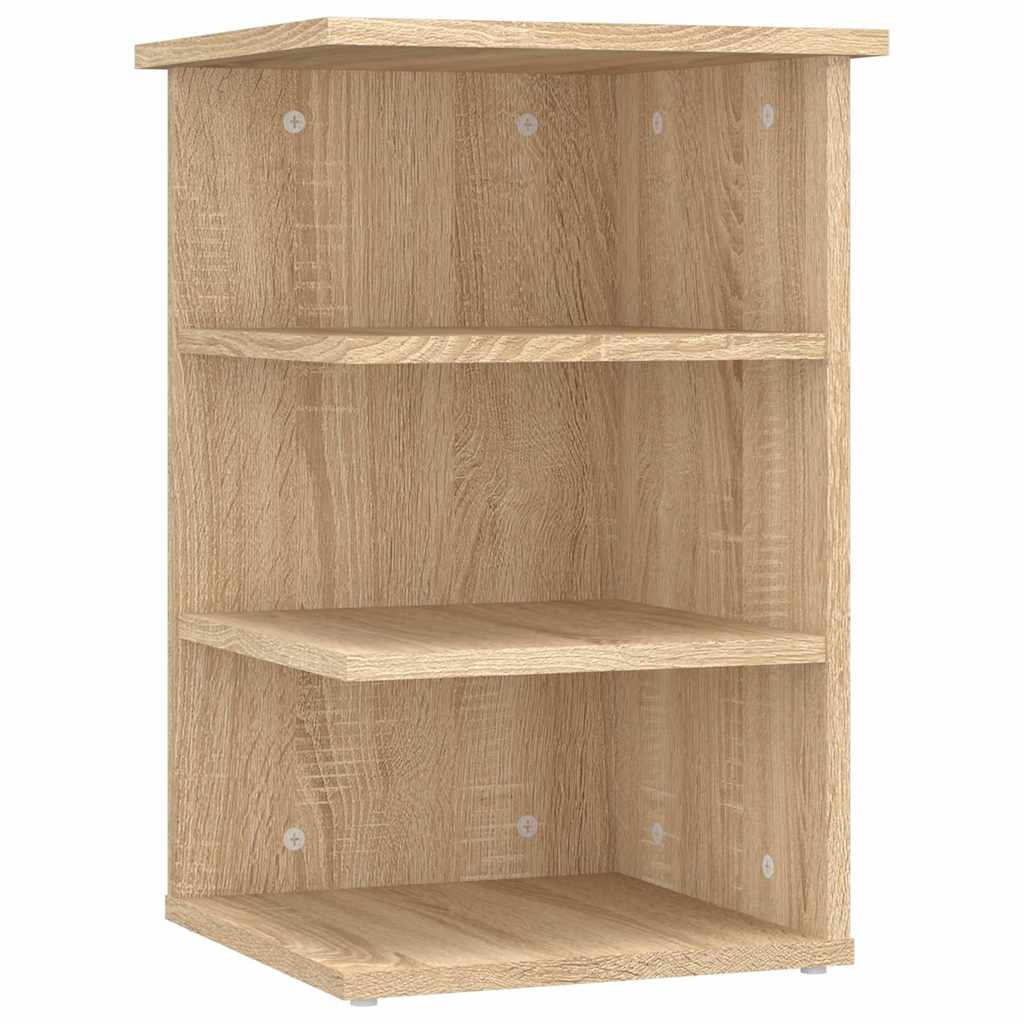806277 vidaXL Side Cabinet Sonoma Oak 35x35x55 cm Engineered Wood