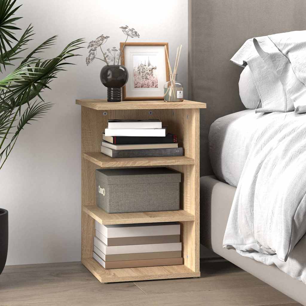 806277 vidaXL Side Cabinet Sonoma Oak 35x35x55 cm Engineered Wood