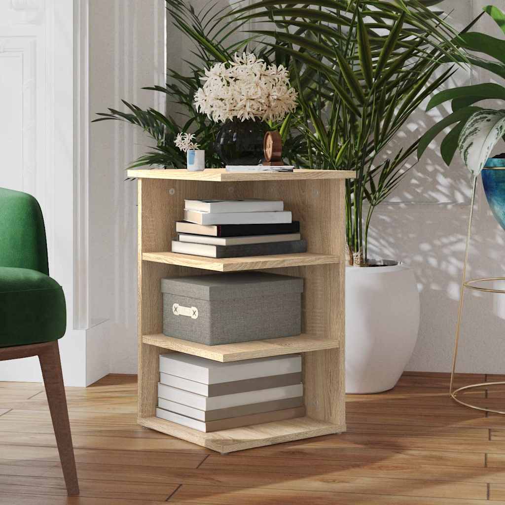 806277 vidaXL Side Cabinet Sonoma Oak 35x35x55 cm Engineered Wood