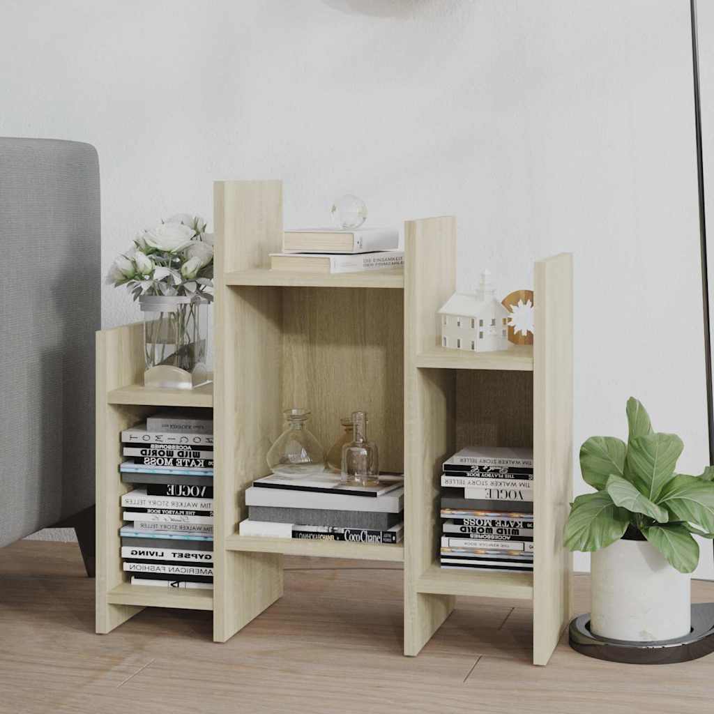 806286 vidaXL Side Cabinet Sonoma Oak 60x26x60 cm Engineered Wood