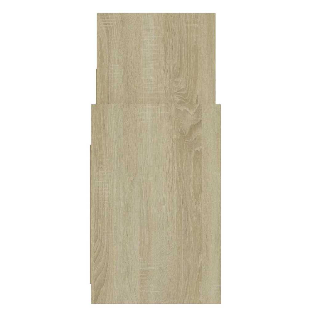806286 vidaXL Side Cabinet Sonoma Oak 60x26x60 cm Engineered Wood