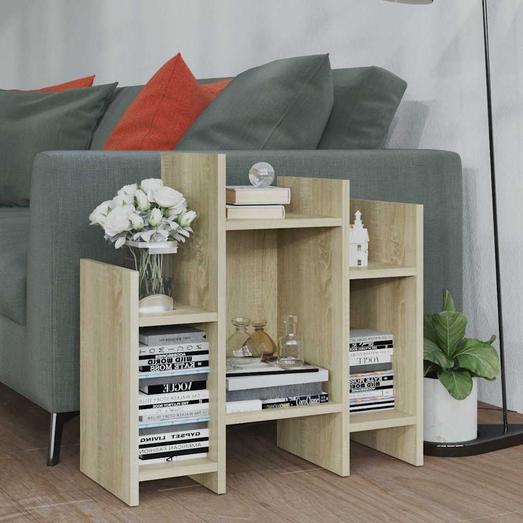 806286 vidaXL Side Cabinet Sonoma Oak 60x26x60 cm Engineered Wood