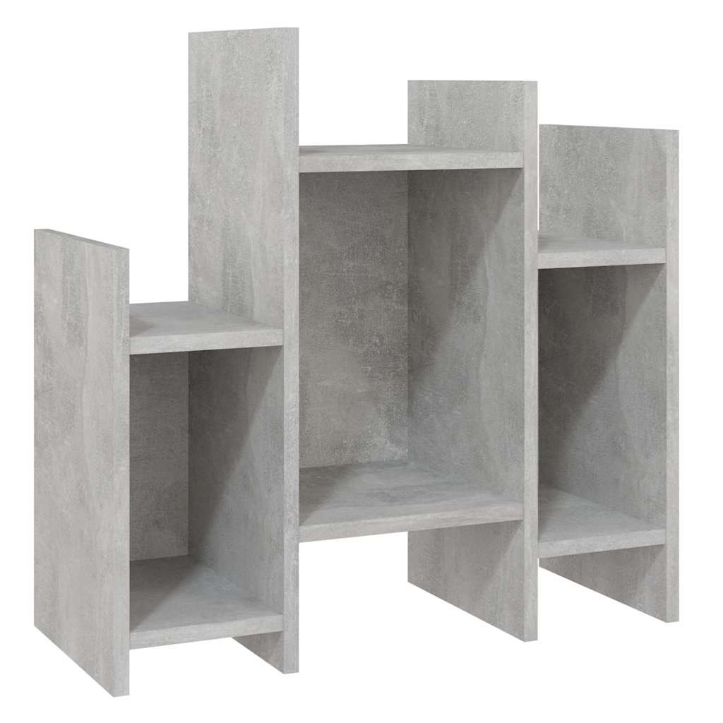 806287 vidaXL Side Cabinet Concrete Grey 60x26x60 cm Engineered Wood