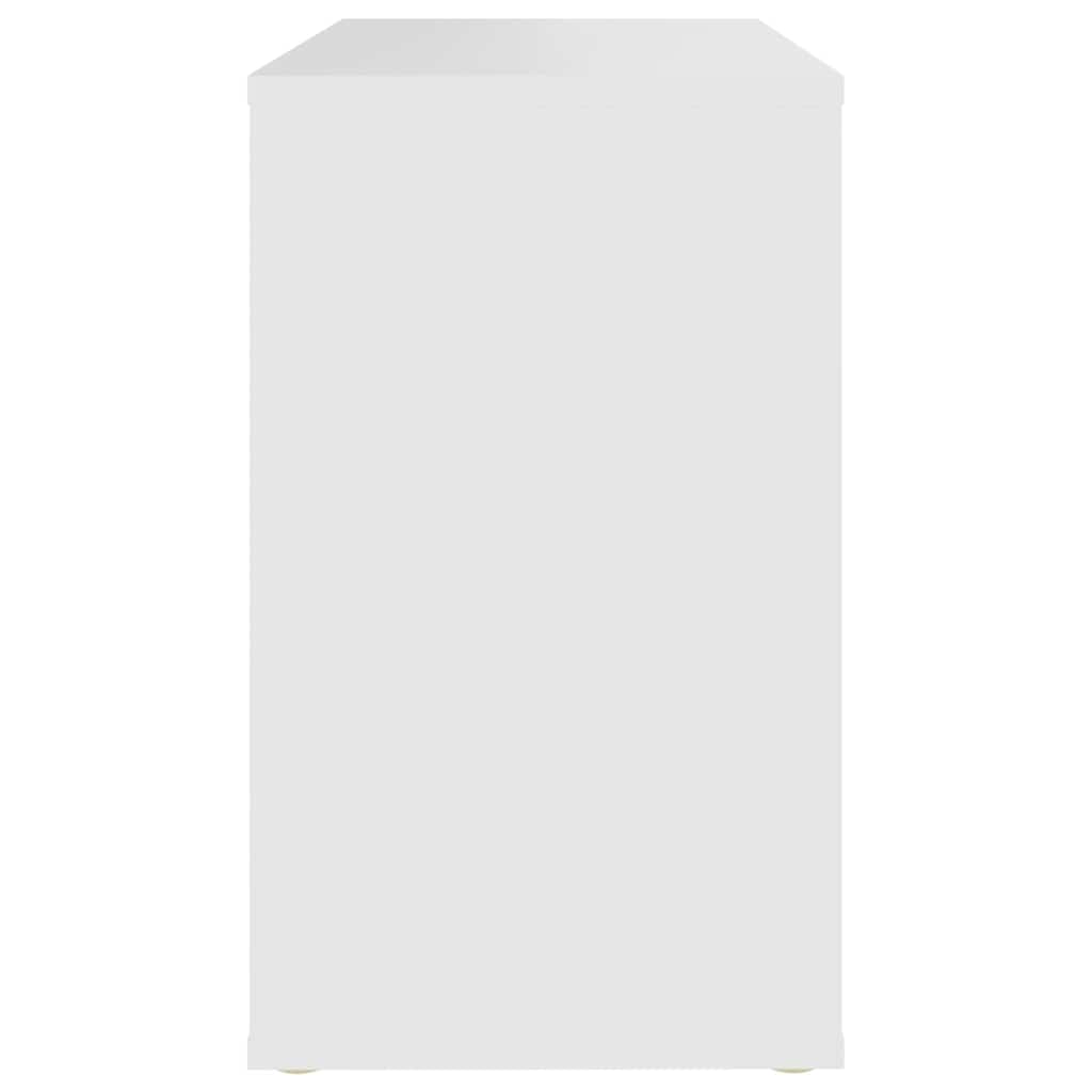 806301 vidaXL Side Cabinet White 60x30x50 cm Engineered Wood