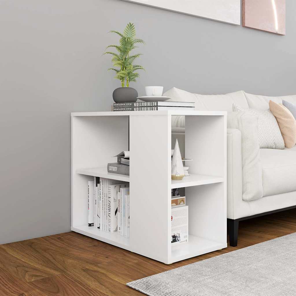 806301 vidaXL Side Cabinet White 60x30x50 cm Engineered Wood