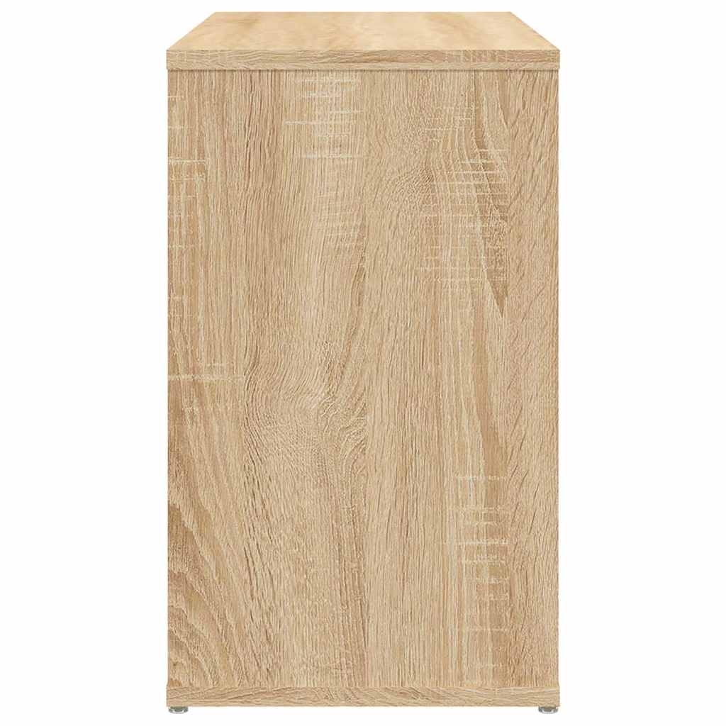 806304 vidaXL Side Cabinet Sonoma Oak 60x30x50 cm Engineered Wood
