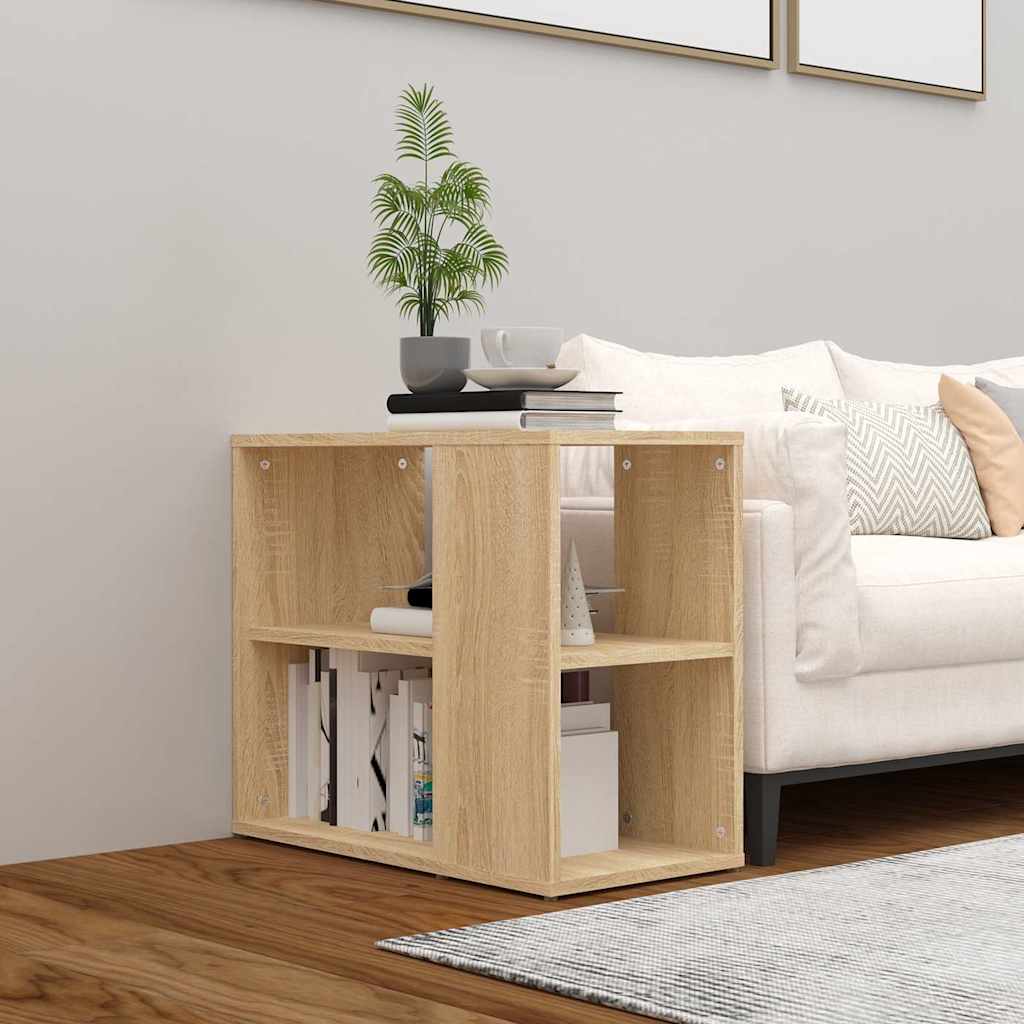 806304 vidaXL Side Cabinet Sonoma Oak 60x30x50 cm Engineered Wood