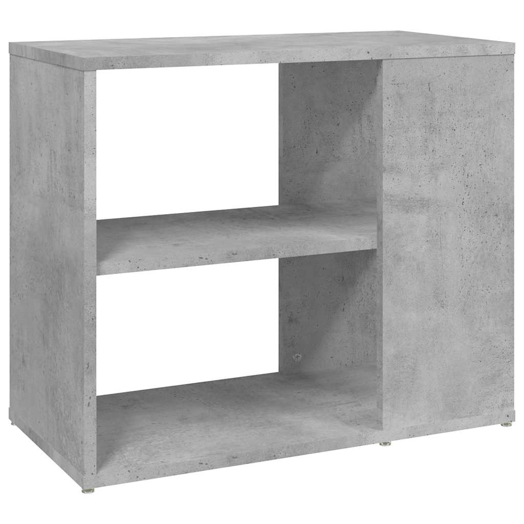 806305 vidaXL Side Cabinet Concrete Grey 60x30x50 cm Engineered Wood