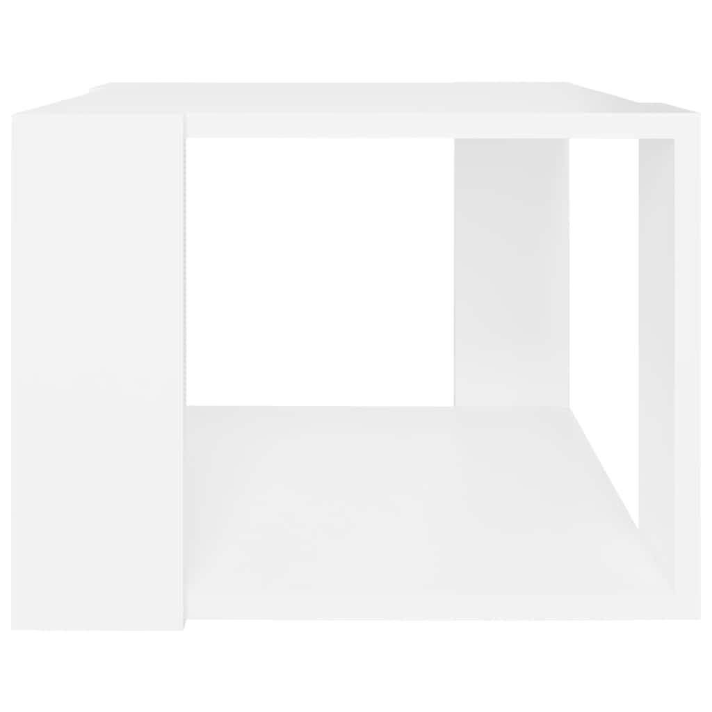 806310 vidaXL Coffee Table White 40x40x30 cm Engineered Wood