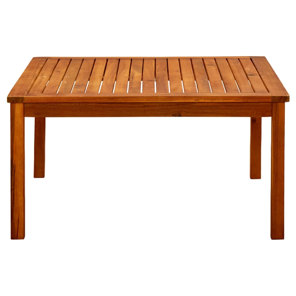 316396 vidaXL Garden Coffee Table 85x85x45 cm Solid Acacia Wood