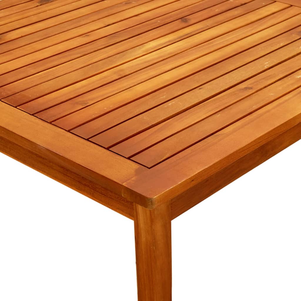 316396 vidaXL Garden Coffee Table 85x85x45 cm Solid Acacia Wood