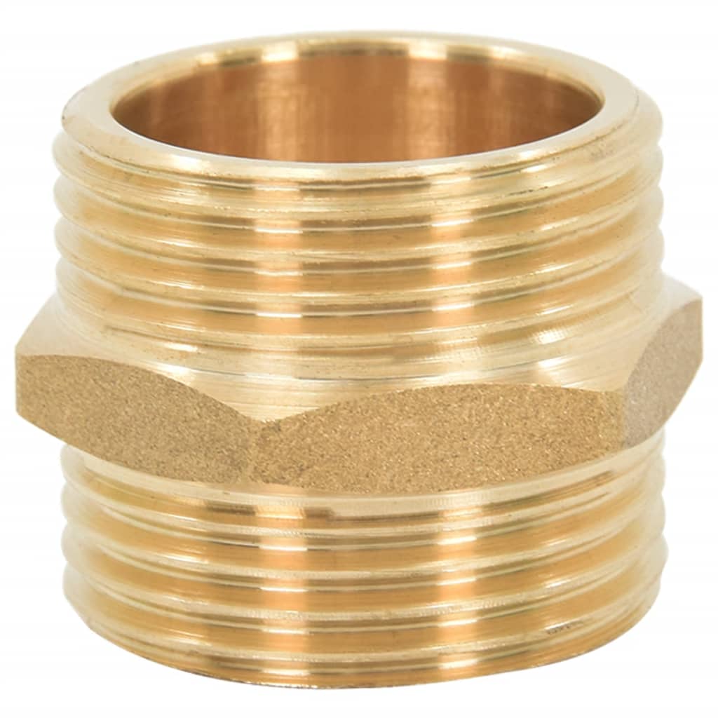 Suction Hose with Brass Connectors Green 1.1" 3 m PVC