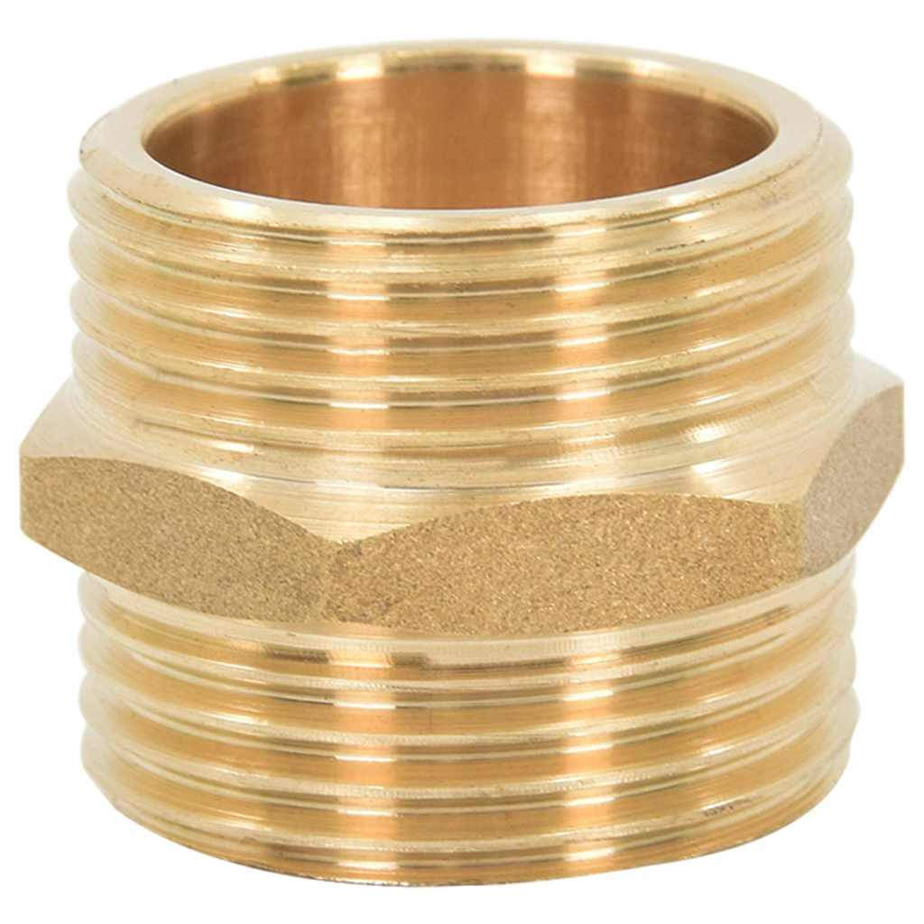 Suction Hose with Brass Connectors Green 1,1" 5 m PVC