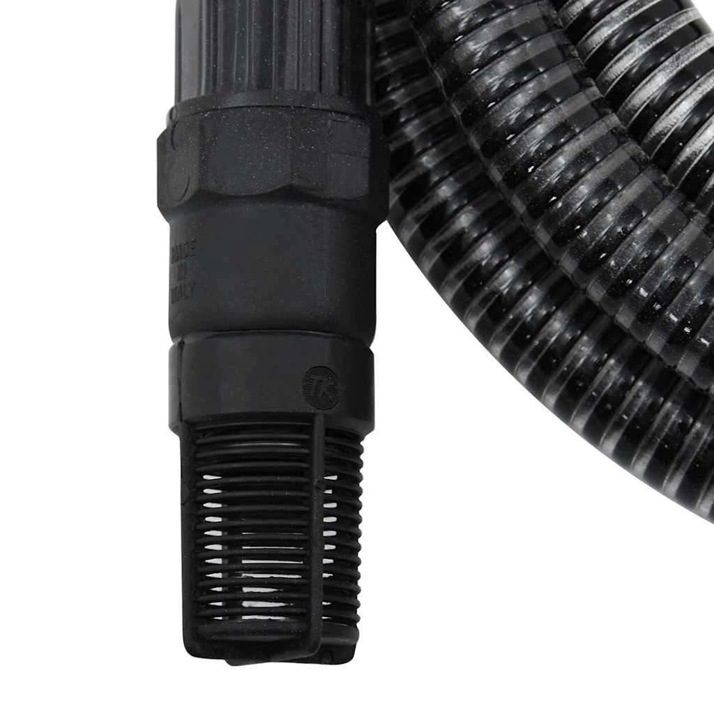 Suction Hose | Black | PVC | 1 inch diameter, 4 m length | Durable