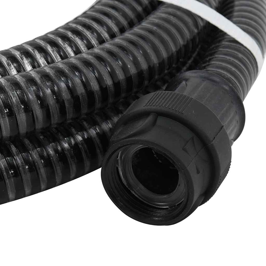 Suction Hose | Black | PVC | 1 inch diameter, 4 m length | Durable