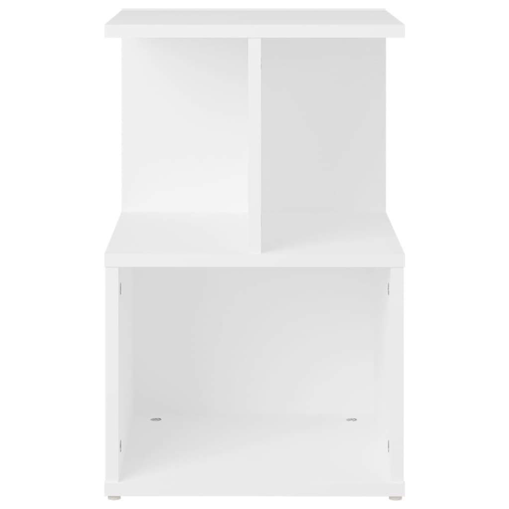 806346 vidaXL Bedside Cabinet White 35x35x55 cm Engineered Wood