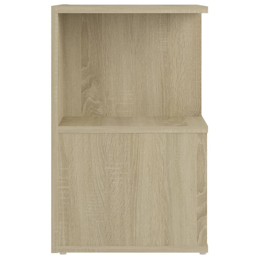 806353 vidaXL Bedside Cabinets 2 pcs Sonoma Oak 35x35x55 cm Engineered Wood