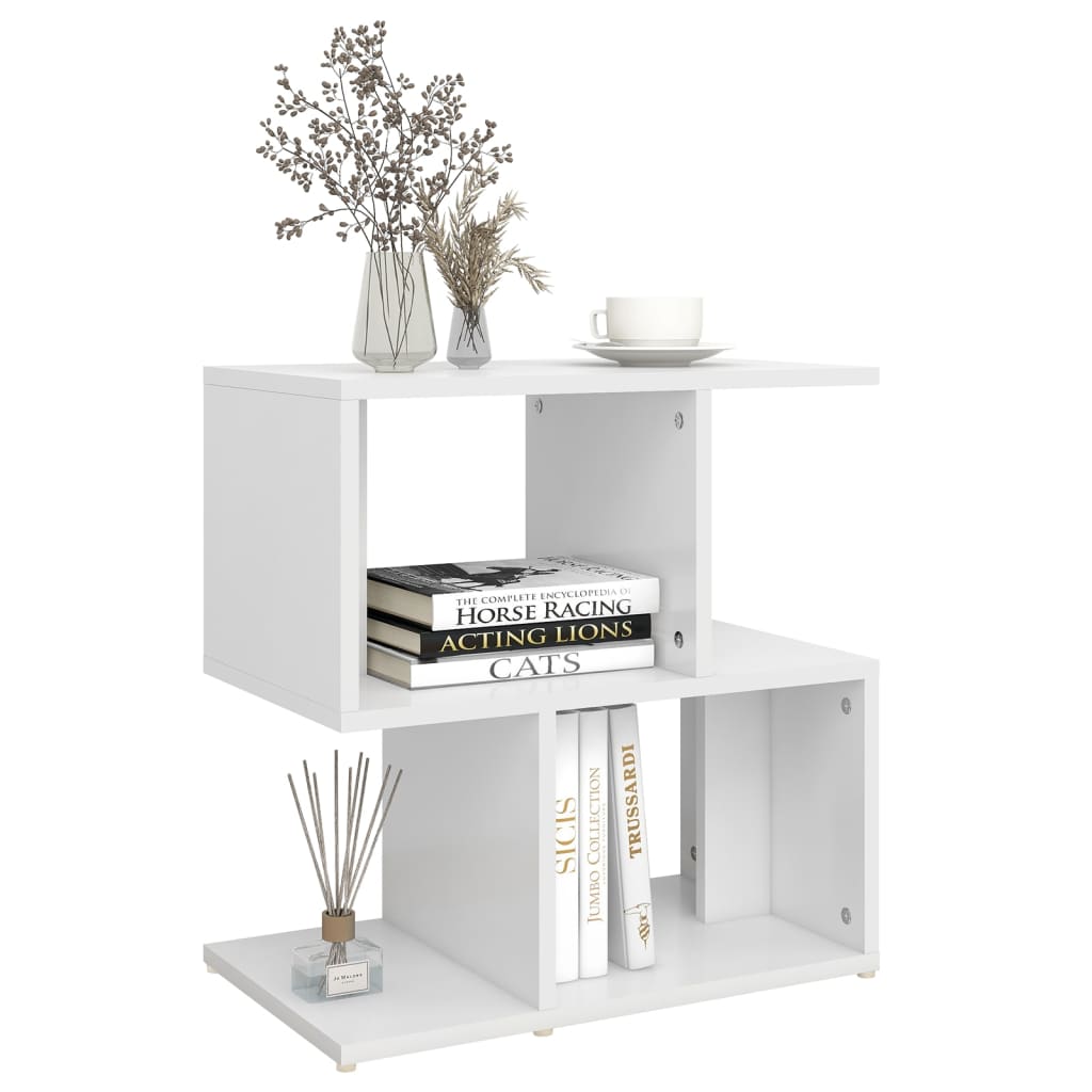 806365 vidaXL Bedside Cabinets 2 pcs White 50x30x51,5 cm Engineered Wood