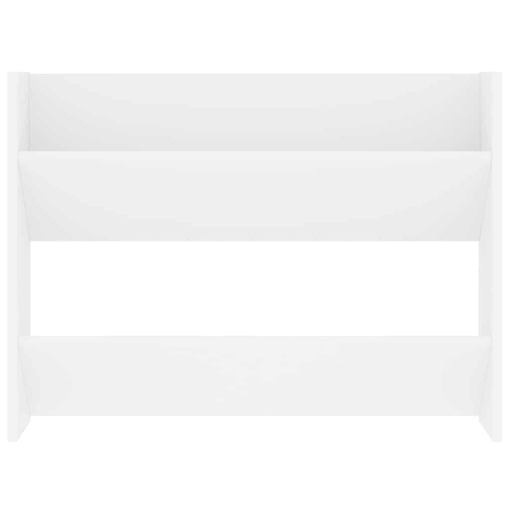 806742 vidaXL Wall Shoe Cabinet 2 pcs White 80x18x60 cm Engineered Wood
