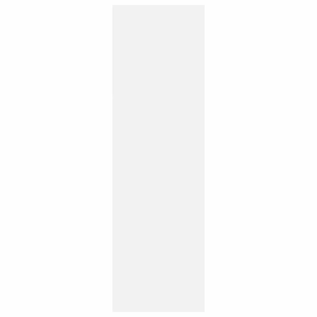 Wall Shoe Cabinet 2 pcs White 80x18x60 cm Engineered Wood