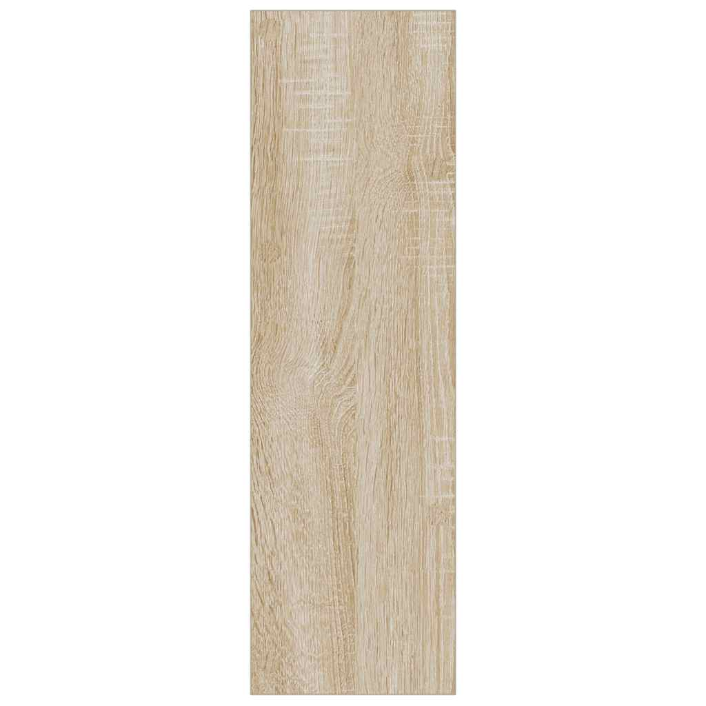 Wall Shoe Cabinets 2 pcs Sonoma Oak 80x18x60cm Engineered Wood