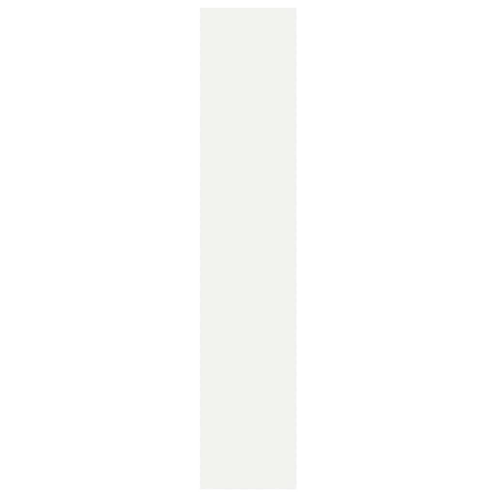 Wall Shoe Cabinets 2 pcs  White 60x18x90 cm Engineered Wood