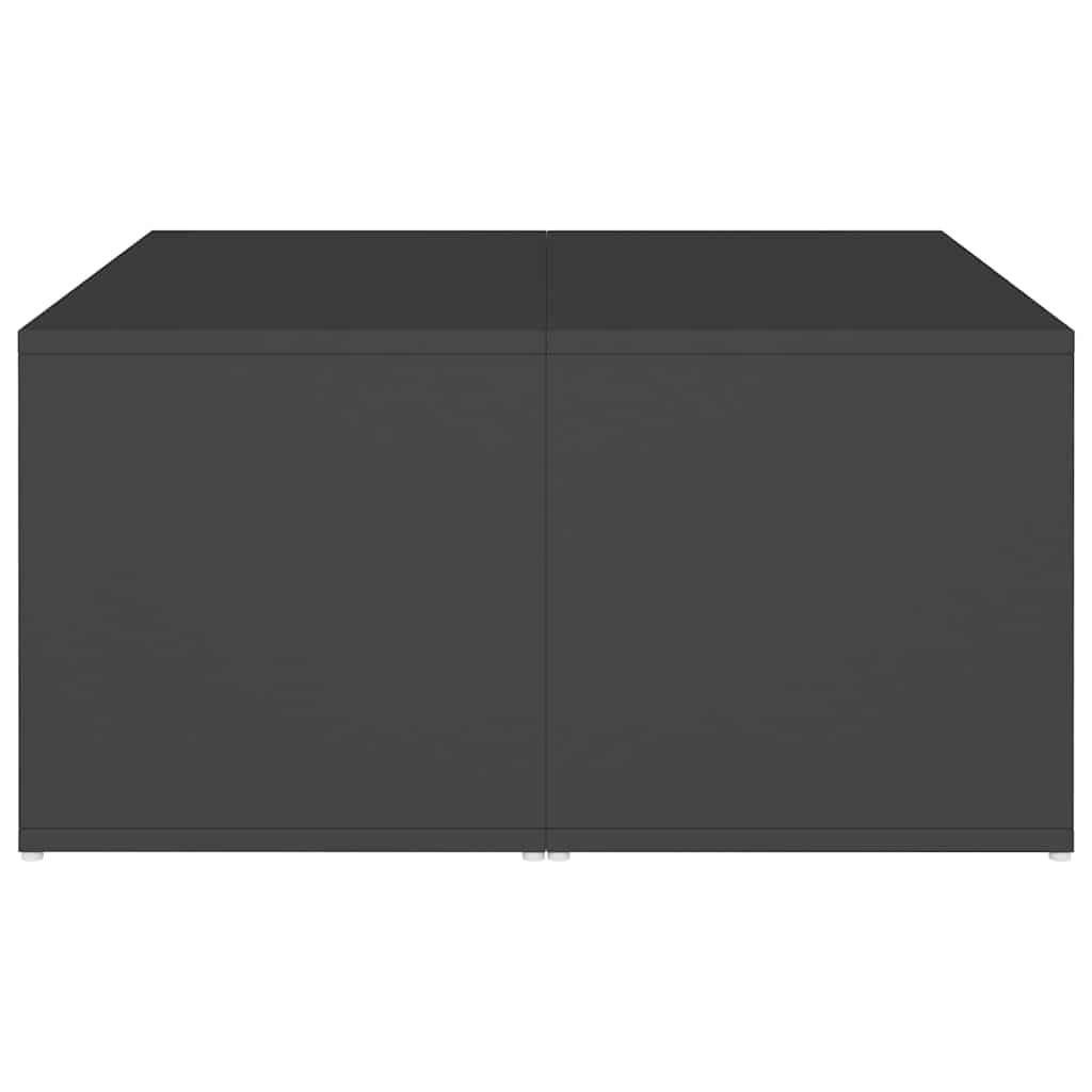 806815 vidaXL Coffee Tables 4 pcs Grey 33x33x33 cm Engineered Wood